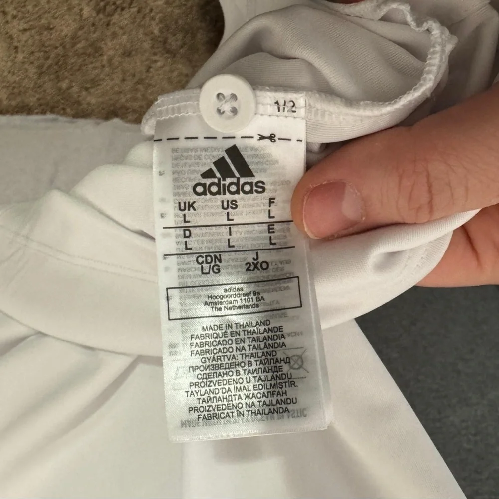 Adidas Mens L Mississippi State Bulldogs AEROREADY Polo Shirt NCAA Sporty Preppy